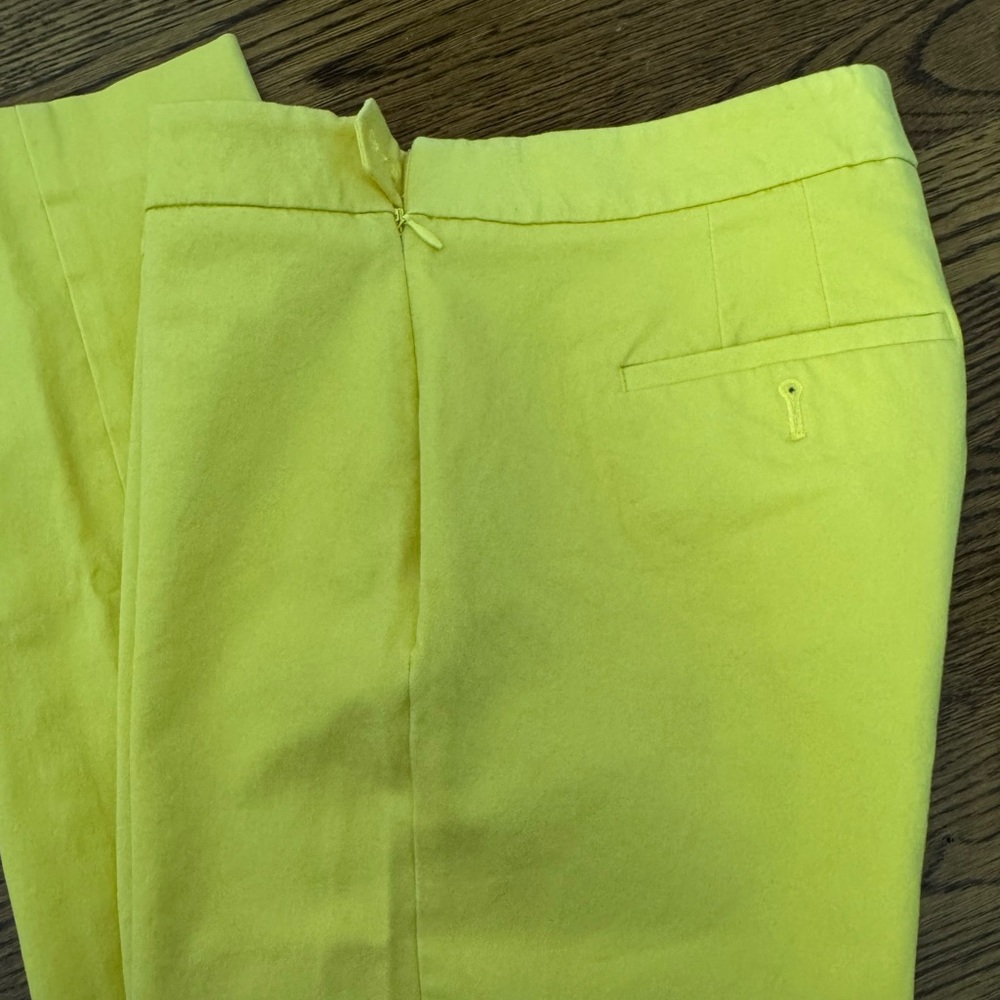 Bright Yellow Trousers